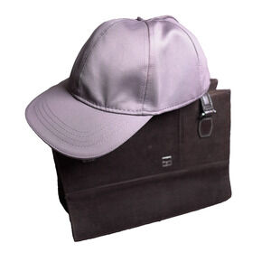 Athletic Works Women’s Ponytail Baseball Cap Pastel Purple Nylon Strapback OSFM